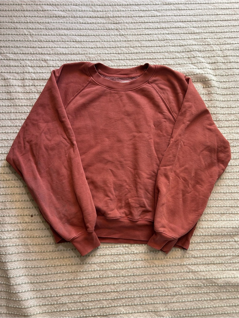 Aritzia Orange Sweatshirt